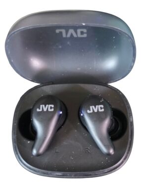 JVC True Wireless Earbuds in Black